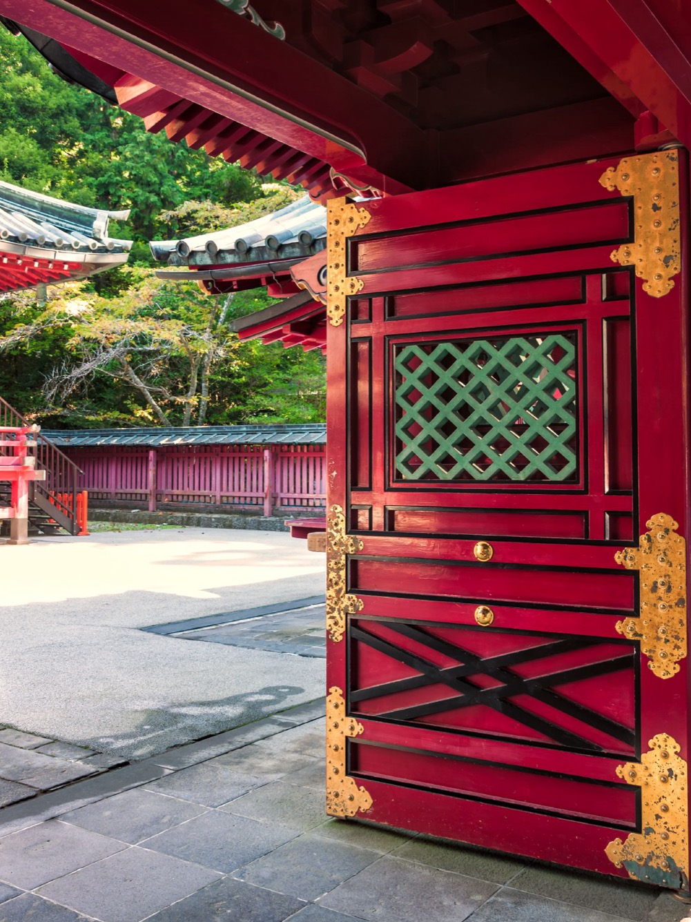 Mount Fuji reflected in Lake Ashi, Hakone, Japan